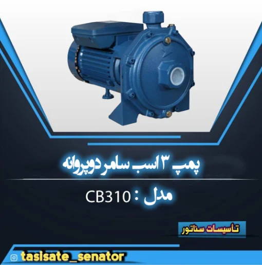 پمپ 3 اسب 2 پروانه سامر مدل CB310